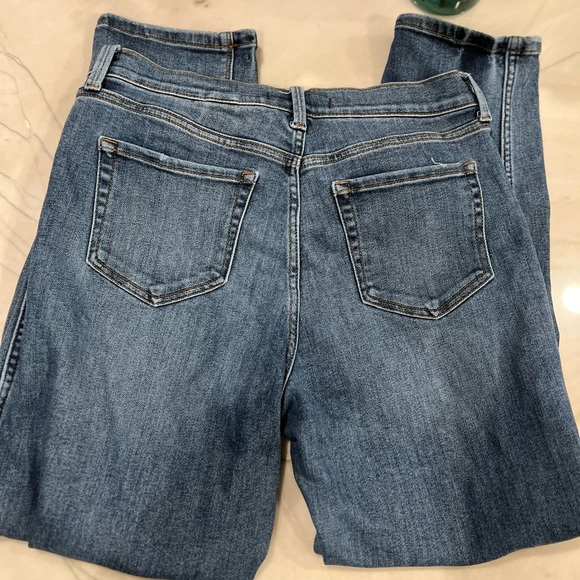 Eunina Distressed Rocky High Rise Boyfriend Jeans Sz 11 - Picture 5 of 7